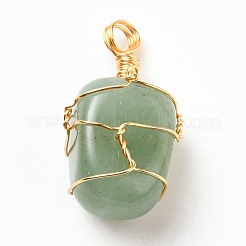 Natural Gemstone Pendants&nbsp;PALLOY-JF00507