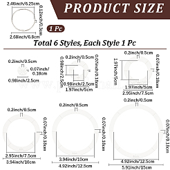 7Pcs 7 Styles Acrylic Quilting Template&nbsp;DIY-CY0003-34