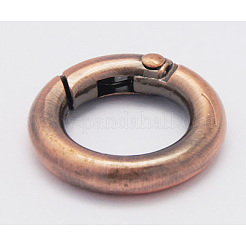 Alloy Spring Gate Rings&nbsp;X-PALLOY-H245-R