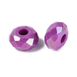 Opaque Acrylic European Beads&nbsp;OACR-E033-23G