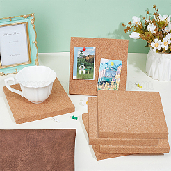 6Pcs Cork Insulation Sheets&nbsp;AJEW-OC0013-82