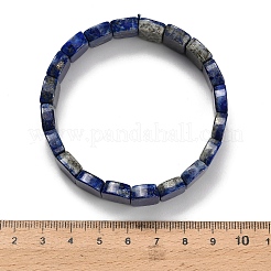 Natural Lapis Lazuli Beads Stretch Bracelets&nbsp;BJEW-F523-07