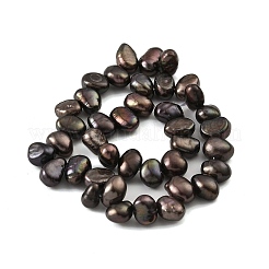 Dyed Natural Cultured Freshwater Pearl Beads Strands&nbsp;PEAR-A006-19B