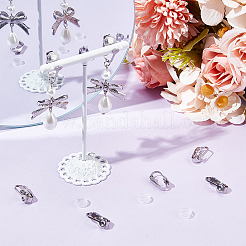 40Pcs 304 Stainless Steel Clip-on Earring Findings&nbsp;STAS-SP0001-23P