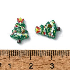 Colorful Christmas Series Resin Cabochons&nbsp;CRES-Q006-02G