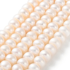 Natural Cultured Freshwater Pearl Beads Strands&nbsp;PEAR-I007-02N-05C
