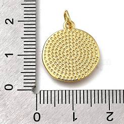 Brass Enamel Pendants&nbsp;KK-S515-115G