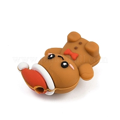 Christmas Silicone Beads&nbsp;SIL-K007-02C-01