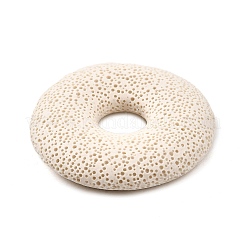 Natural Lava Rock Disc Big Pendants&nbsp;G-M203-12