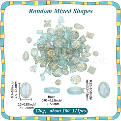 120g Transparent Acrylic Beads&nbsp;MACR-PA0001-72C