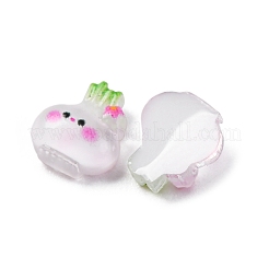 Opaque Ten kinds of Resin Vegetable Cabochons&nbsp;CRES-R459-01A