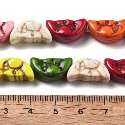 Synthetic Turquoise Beads Strands&nbsp;G-B140-E01