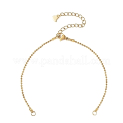 2Pcs 304 Stainless Steel Ball Chains Bracelets Making&nbsp;AJEW-JB01659
