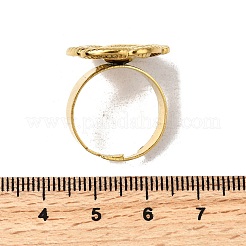 304 Stainless Steel Cuff Ring Components&nbsp;STAS-P403-09G