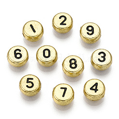 Plating Acrylic Beads&nbsp;PACR-TAC0003-04G
