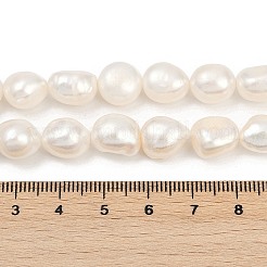 Natural Cultured Freshwater Pearl Beads Strands&nbsp;PEAR-P064-20L-05A