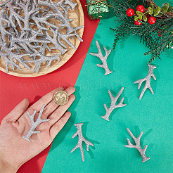 40Pcs Velvet Antler Snowman Hand Branch&nbsp;DOLL-GF0001-08C