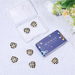 10Pcs 304 Stainless Steel Enamel Pendants&nbsp;STAS-SC0021-20