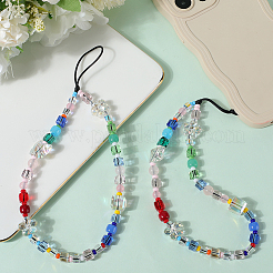 Nylon & Resin & Glass & Glass & Crystal Mobile Straps&nbsp;AJEW-WH20002-56