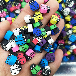5 Strands Handmade Polymer Clay Beads&nbsp;CLAY-SC0001-45A