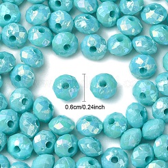 Opaque Acrylic Beads&nbsp;MACR-YW0003-55D