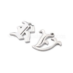 304 Stainless Steel Pendants&nbsp;STAS-CJC0001-22