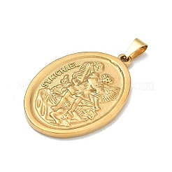 Religion Theme 304 Stainless Steel Pendants&nbsp;STAS-F336-06A-G