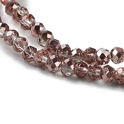 Electroplate Glass Bead Strands&nbsp;EGLA-J047-3x2mm-H32