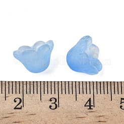 Frosted Glass Bead Cap&nbsp;FGLA-C001-01K