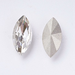 Imitation Austrian Crystal Glass Rhinestone&nbsp;RGLA-K007-5X10-001SS