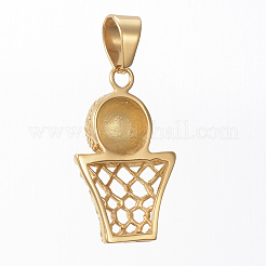 304 Stainless Steel Pendants&nbsp;STAS-H419-06G