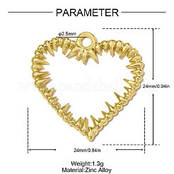 Zinc Alloy Pendants&nbsp;AL-OY001-30G
