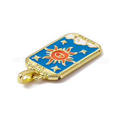 Alloy Enamel Pendants&nbsp;LS-ENAM-D042-01D