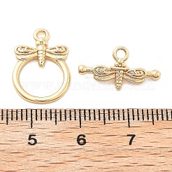 Brass Toggle Clasps&nbsp;KK-L222-009G