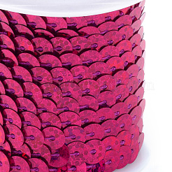 Eco-Friendly Plastic Paillette Beads&nbsp;PVC-Q092-6mm-P50108