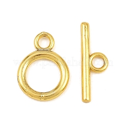 Ring Brass Toggle Clasps&nbsp;KK-G548-33G