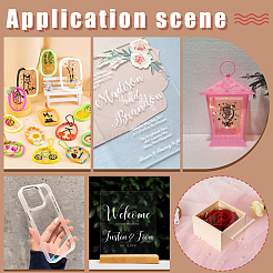 Square Plastic Sheets&nbsp;DIY-WH0061-031B