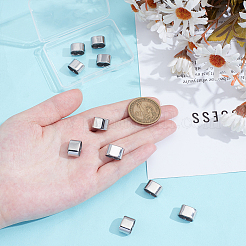10Pcs 304 Stainless Steel Spacer Beads&nbsp;FIND-UN0007-83