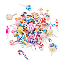 Handmade Polymer Clay Cabochons&nbsp;CLAY-TA0001-06