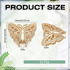 12Pcs Brass Charms&nbsp;KK-BC0014-46B