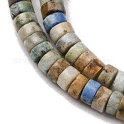 Natural Yellow Turquoise(Jasper) Beads Strands&nbsp;G-L624-I05-2x4mm