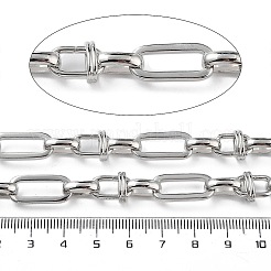 Rack Plating Brass Oval Link Chains&nbsp;CHC-G023-08P