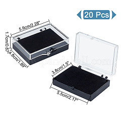 Rectangle Plastic Badge Storage Box&nbsp;CON-WH0001-23
