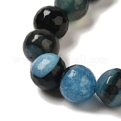 Natural Agate(Dyed & Heated) Beads Strands&nbsp;G-H066-B07-03
