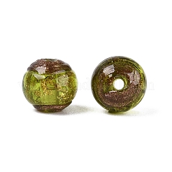 Handmade Gold Sand Lampwork Beads&nbsp;LAMP-N045-01C-06