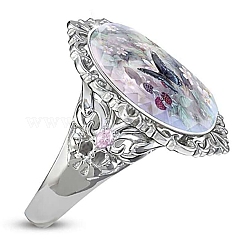 Alloy Resin Finger Rings for Women&nbsp;PW-WGB4259-01