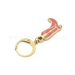 304 Stainless Steel Enamel Knitting Stitch Marker Rings&nbsp;HJEW-JM04374