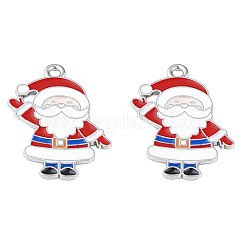 Rack Plating Alloy Enamel Pendants&nbsp;ENAM-N060-01P