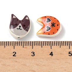Spray Painted Alloy Beads&nbsp;FIND-Z109-01D