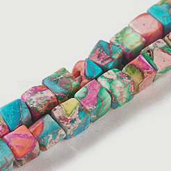 Natural Imperial Jasper Beads Strands&nbsp;X-G-I248-02A